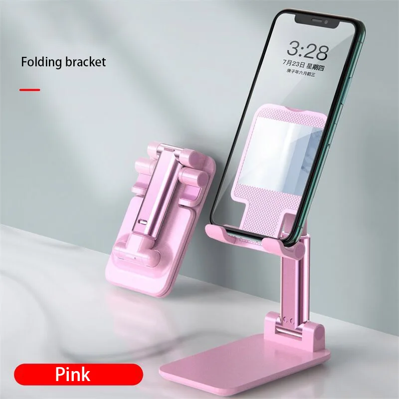universal folding bracket desk mobile phone holder stand for iphonesamsungxiaomihuaweioneplusnokiamoto all smart phones free global shipping