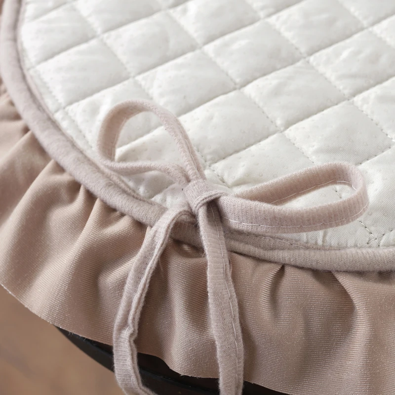 Новинка изысканная Подушка для стула в европейском стиле 1 шт. Круглый матовый