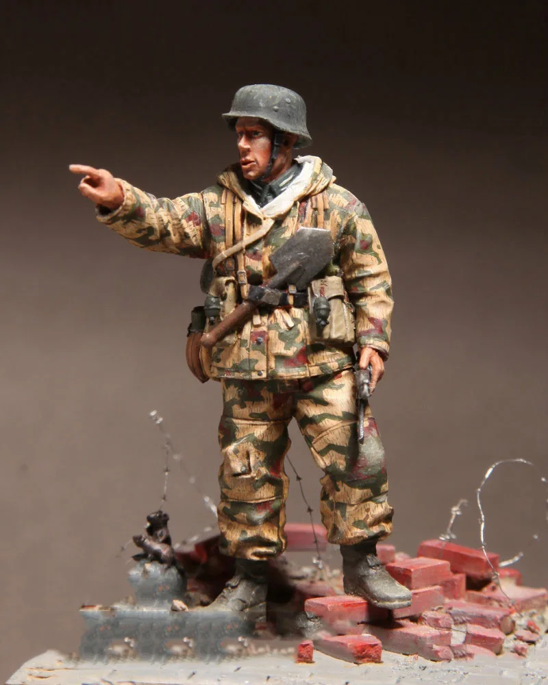 Набор для сборки модели из смолы 1/35 фигурка камуфляжного солдата | Игрушки и