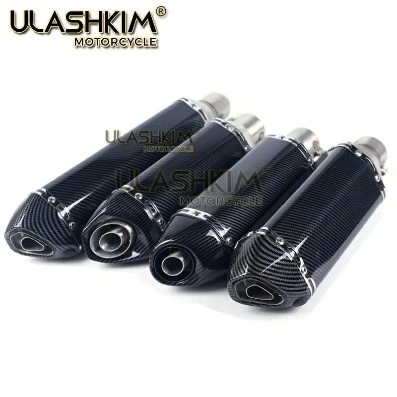 36 ~ 51 мм универсальный глушитель выхлопной трубы мотоцикла Escape Slip On Pipe с db killer Fit