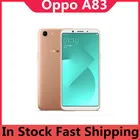 DHL Быстрая доставка Oppo A83, сеть 4G LTE, мобильный телефон на 13.0MP + 8.0MP Face ID MTK6763T Octa Core, 3 Гб оперативной памяти, Оперативная память 32GB Встроенная память 5,7 