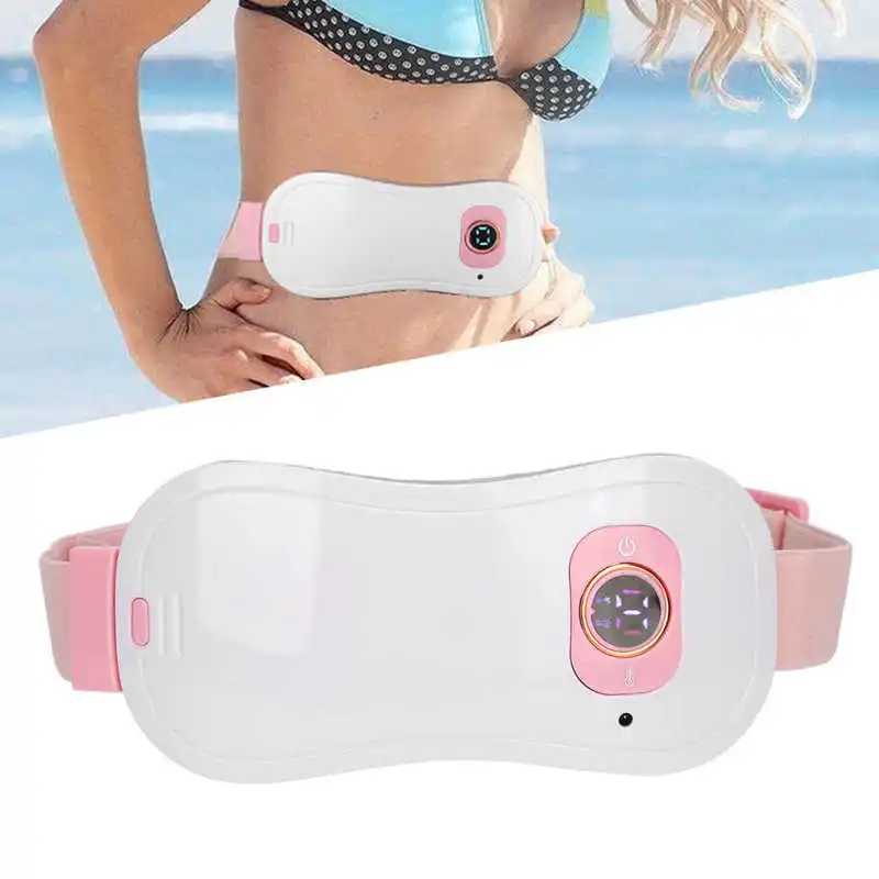 

Беспроводной массажер для талии, теплый пояс с электрическим подогревом для леди, менструальная боль в желудке и животе, горячий компрессио...