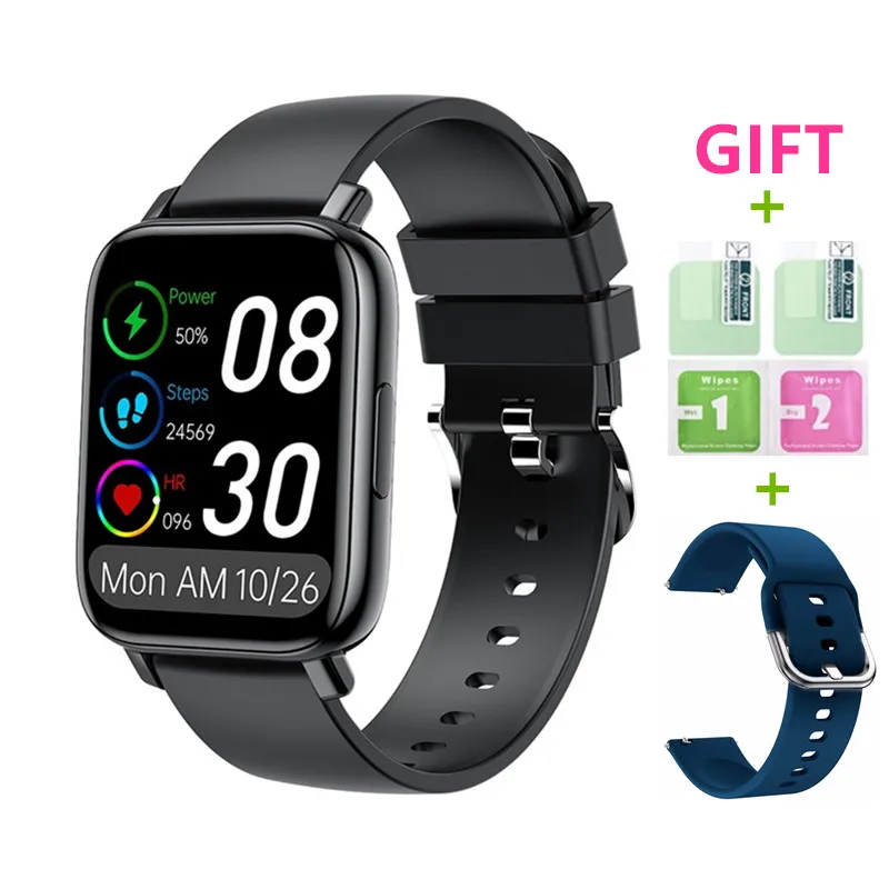 

2021 Men's Smart Watch Women 1.7" Heart Rate Sleep Tracking Waterproof Fitness Bracelet Sport Smartwatch for Android iOS Xiaomi