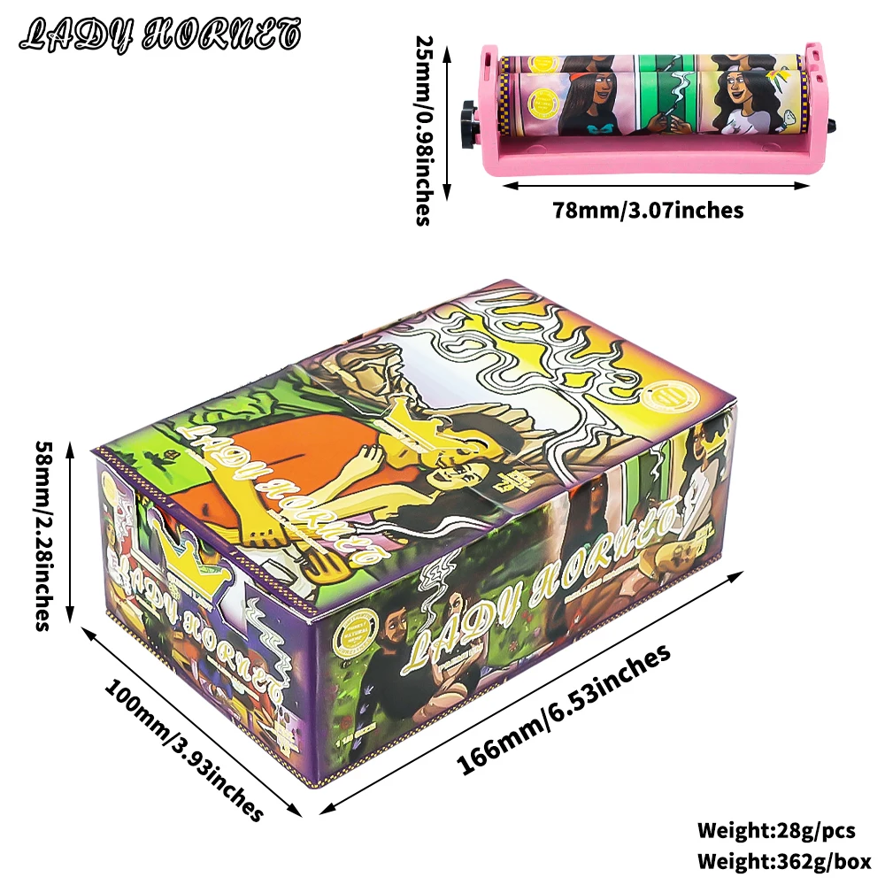 Ролик для сигарет LADY HORNET серии Sexy Rhapsody 78/110 мм пластиковый ролик скручивания