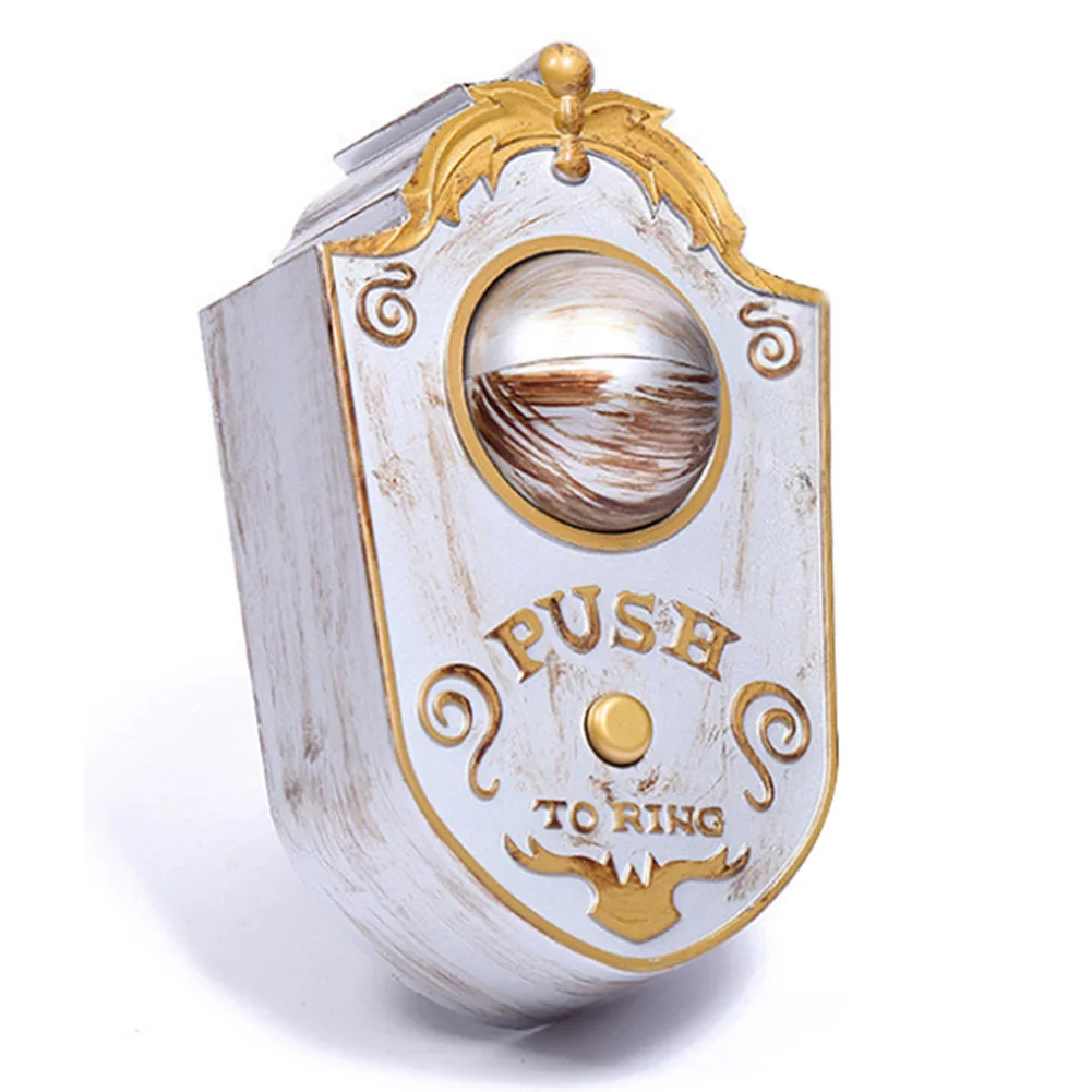 Хэллоуин дверной звонок глаза открыть N' светильник вверх Толкаемый страшный