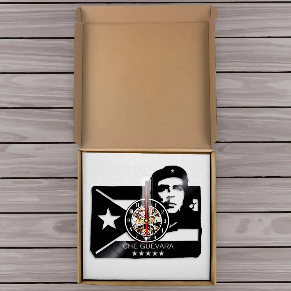 Che Guevara Портрет с кубинским флагом Кубинская революция виниловая запись