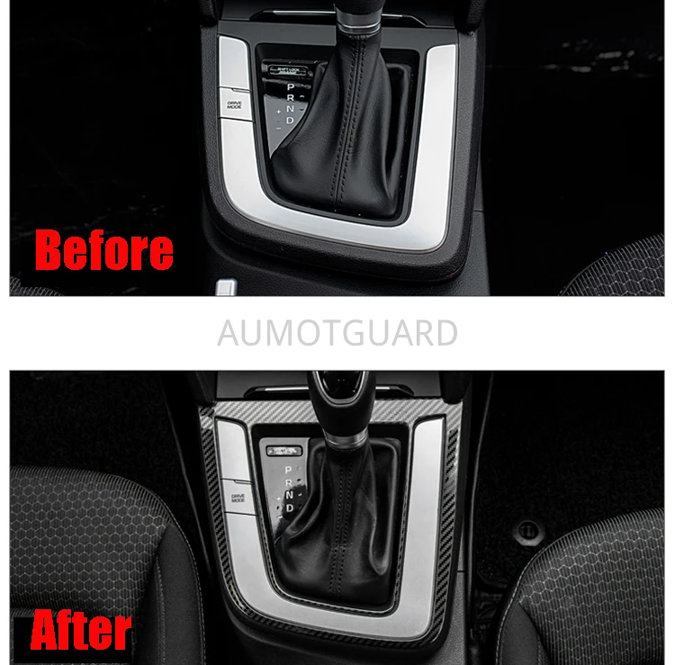 Нержавеющая сталь углеродное волокно рамка переключения передач для автомобиля