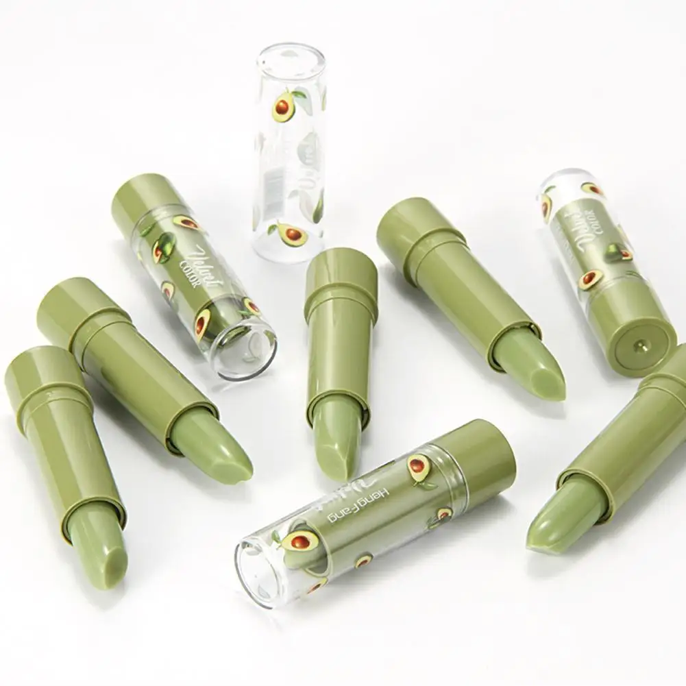 

Soft Avocado Lipstick Color Changing Long Lasting Temperature Lip Women Maquiagem Changing Balm Lipstick Care Lip Moisturiz M2Q9