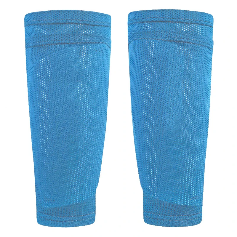 Only Socks Blue Стоящий 1 пара Футбол футбольный защитный щиток голени подростков носки колодки профессиональные щиты леггинсы Shinguards рукава защитное снаряжение - Цвет: Only Socks Blue