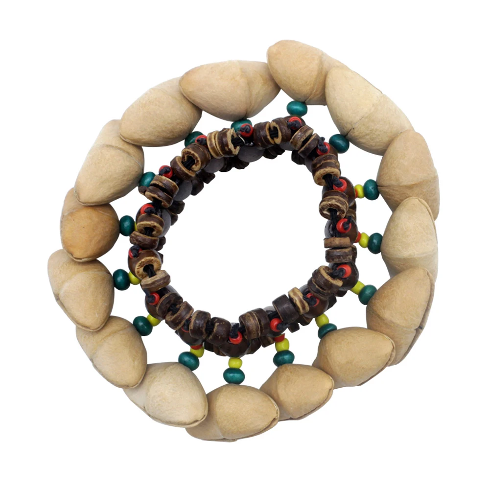 Африканский барабанный ручной колокольчик перкуссионный браслет ручная цепь