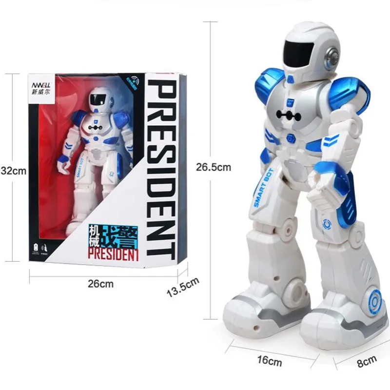 

Remote Control Intelligent Smart Robot Can Music Singing Touch Sensor Learnning English Sliding Toy Program Gesture Control Gift