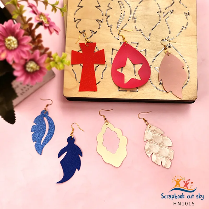 

Earrings HN1015Muyu New Products Wooden Mould Scrapbook Mould Market General Machinery Scrapbook Mould