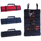 Многофункциональные сумки для переноски инструментов, практичные ручки из ткани Оксфорд, рулонные сумки для инструмента с долотом, 3 цвета, чехол для нового инструмента