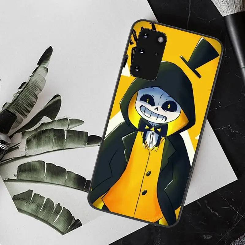 CUTEWANAN видеоигра Undertale шикарный милый чехол для телефона Samsung S20 plus Ultra S6 S7 edge S8 S9 S10 5G