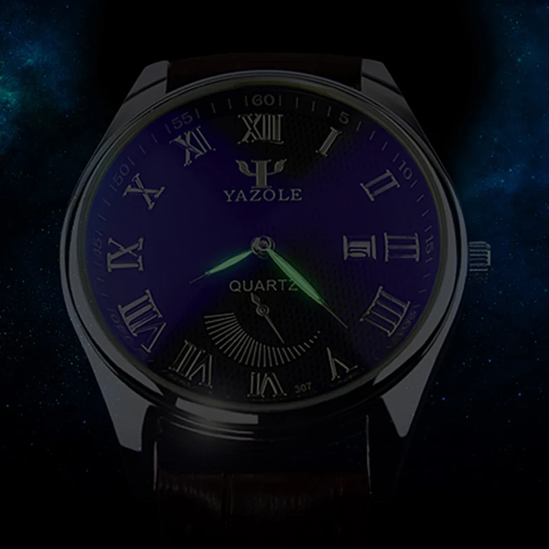 

Yazole Brand Luxury Men's Watch Quartz Calendar Genuine Business Classic Retro Clock Chronograph Men Watches Relogio Masculino