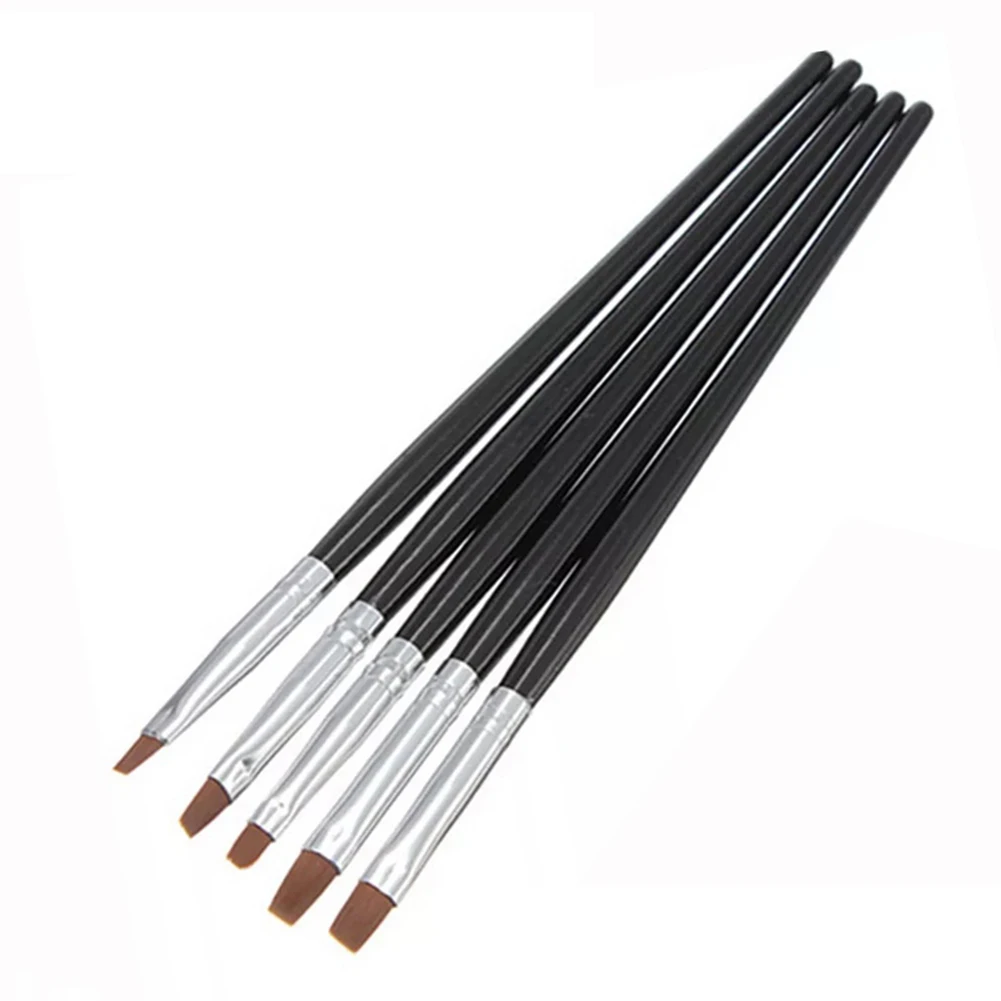 Профессиональный набор кистей для дизайна ногтей 5 шт./компл. рисование линий