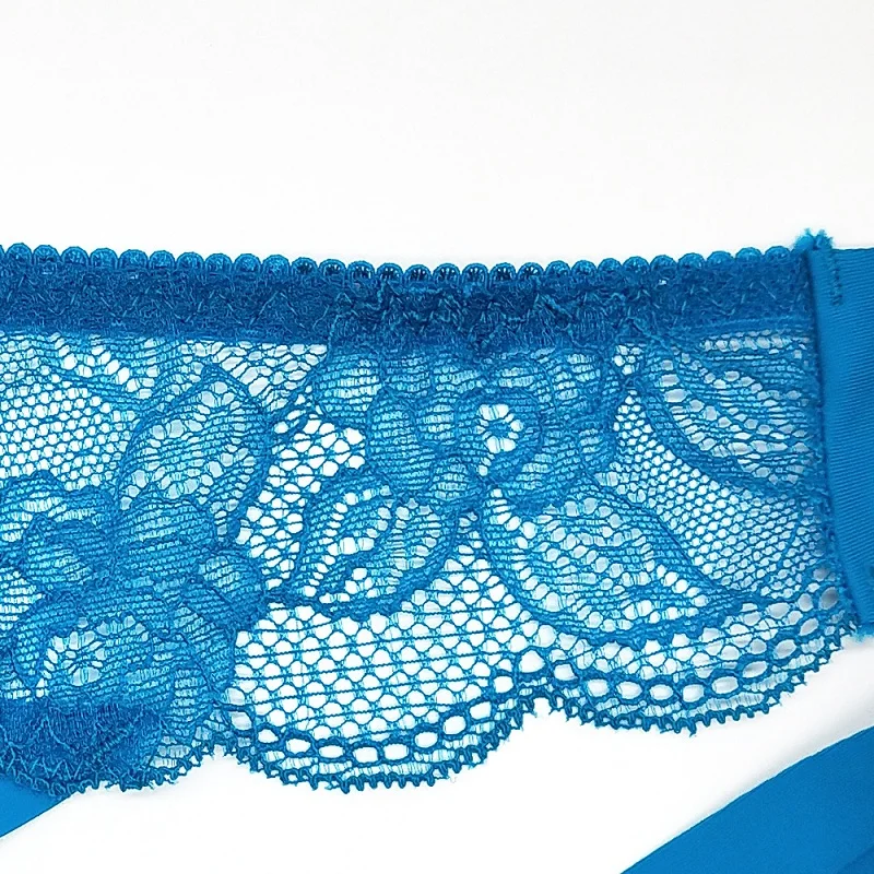 

6Pcs/set Women Panties Lace side Thongs Breathable Pure Color Lingerie Underwear Femme Sexy Cute Bows Low Rise Underpants