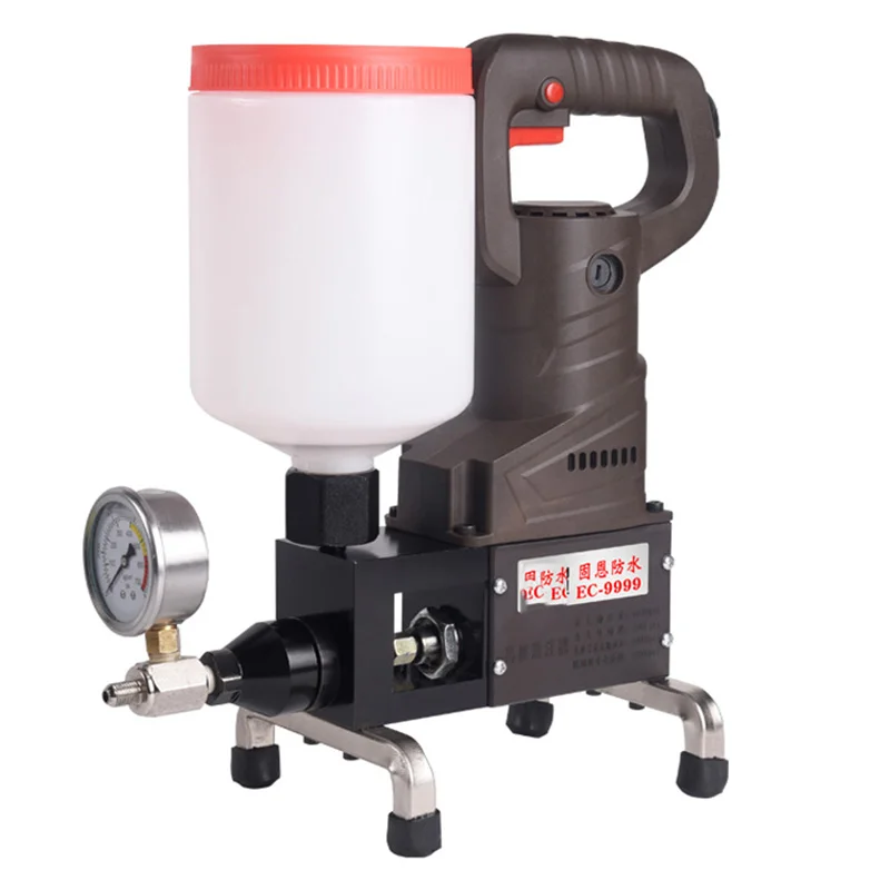 

220 В/1100 Вт машина для заземления эпоксидной смолы высокого давления насос для впрыска эпоксидной/полиуретановой пены машина для ремонта и п...