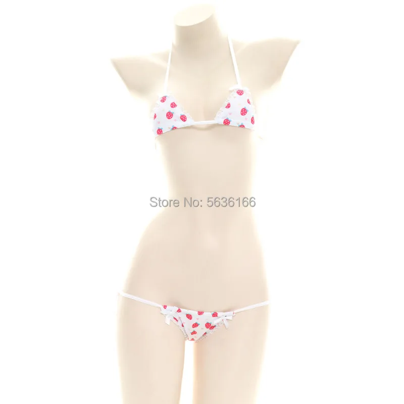 Японское сексуальное женское белье Классический Kawaii аниме с изображением