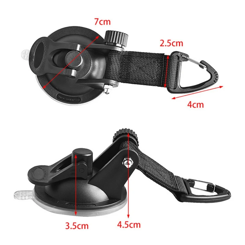 

1Pc Outdoor Suction Cup Anchor Securing Hook Tie Down Camping Tarp For Car Side Awning Pool Tarps Securing Hook Tools