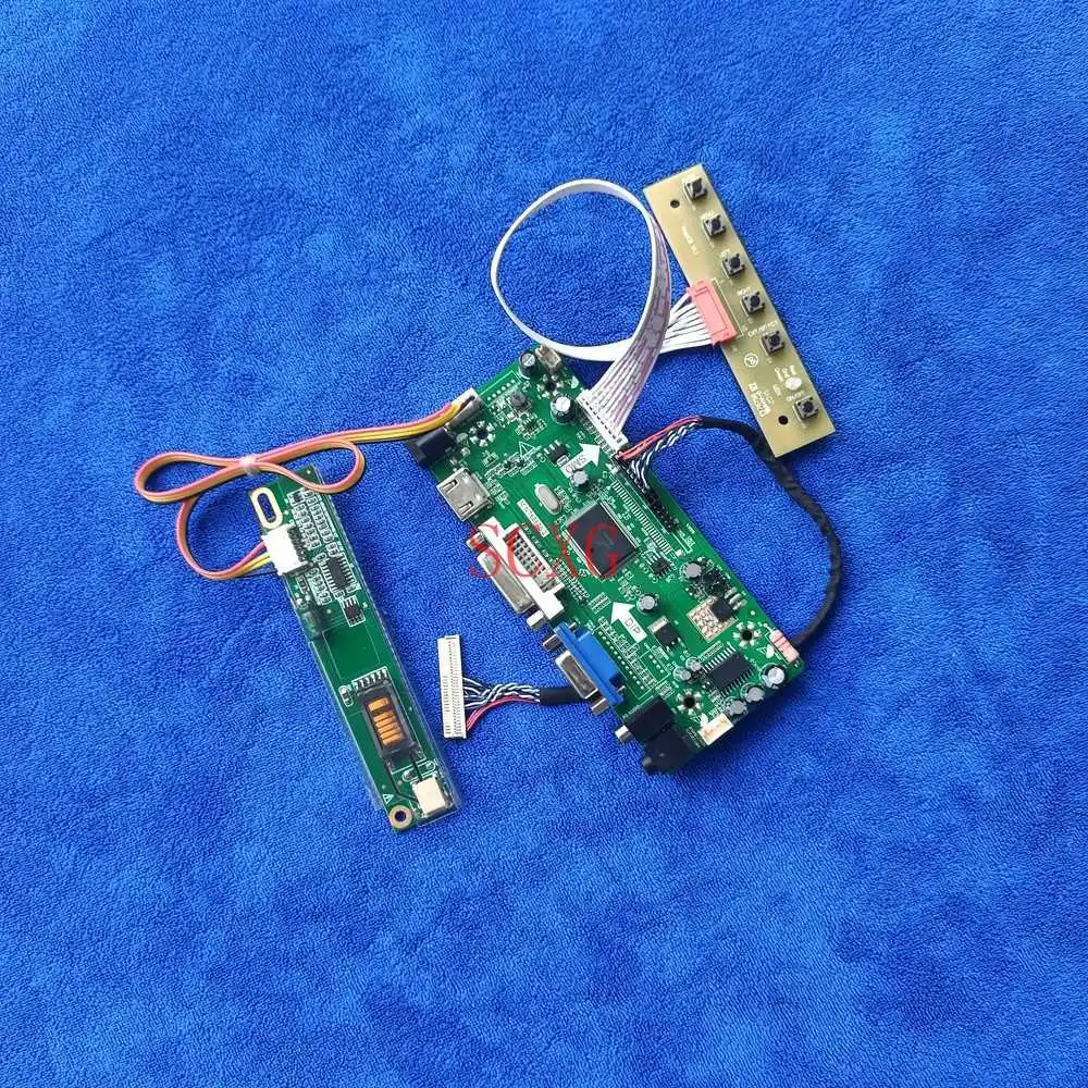 

LVDS 30 Pin 1CCFL M.NT68676 Controller Card 1920*1200 DIY Kit DVI VGA HDMI-compatible Fit LP154WU1/LTN154U1/LTN154U2 LCD Display