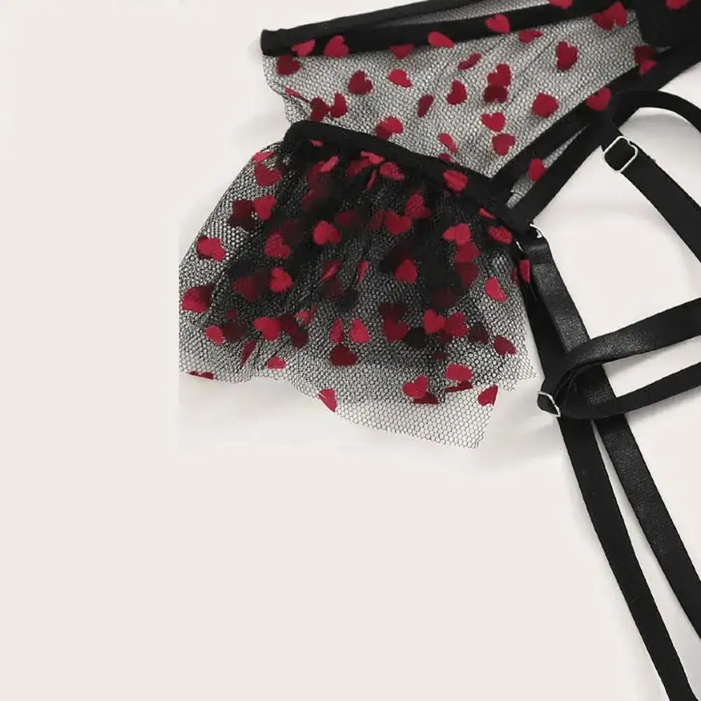 Соблазнительное бикини из трех предметов кружевное соблазнительное нижнее