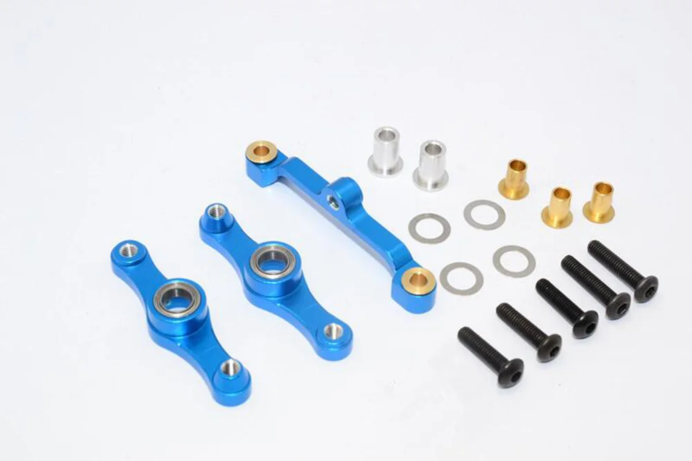 

RC Aluminum Alloy Racing Steering Link Set for Tamiya TT01 TT01E TT01D TT01ED Tyep-E 54058 53864 Upgrade Parts
