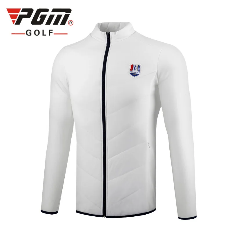 

PGM new golf sportswear men's autumn and winter golf coat Men Windproof Warm Plus Fleece Golf Down Cotton Jacket M-2XL