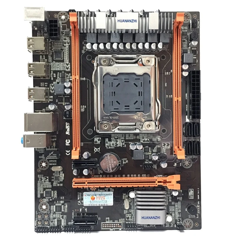 Материнские платы HUANANZHI для настольных ПК с DDR3 LGA2011 LGA 2011 подходят сервера ECC REG