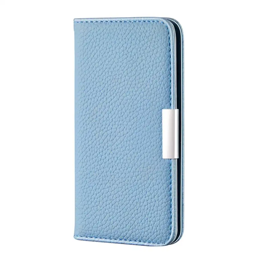 Blue Автоматическая Адсорбция чехол для телефона из искусственной кожи для Xiaomi Redmi 7A 6 K20 Pro кошелек чехол для Xiaomi Redmi Note 6 7 Pro откидная крышка - Цвет: Blue
