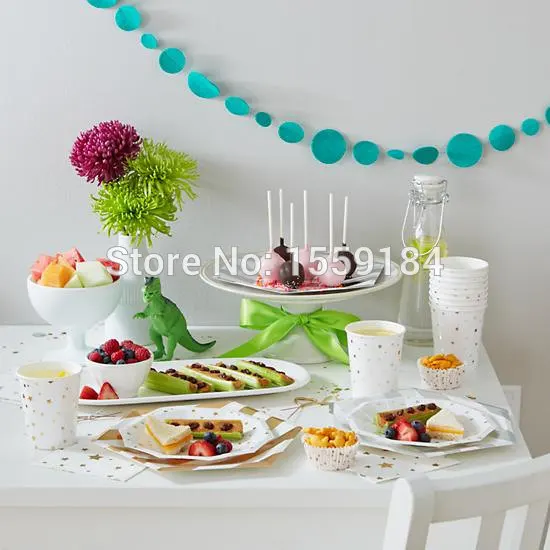 

Wedding Faovr 240pcs Toot Sweet Gold/Silver Star Paper Drinking Cups New Years Eve Theme Chic Modern Christmas Party Supplies