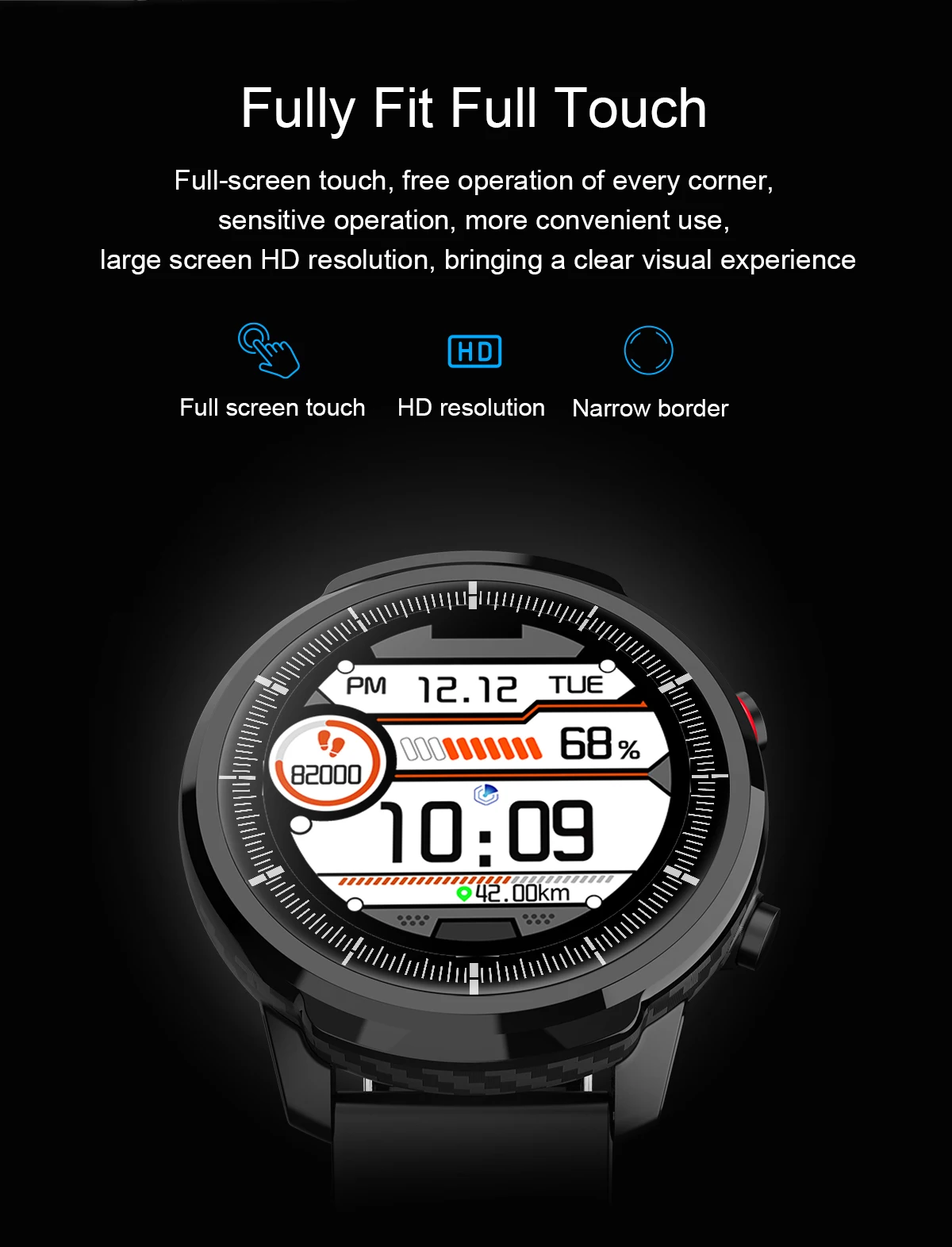S10 Full touch Смарт часы для мужчин водонепроницаемый ip68 спортивные часы монитор сердечного ритма погоды Smartwatch для IOS Android телефон