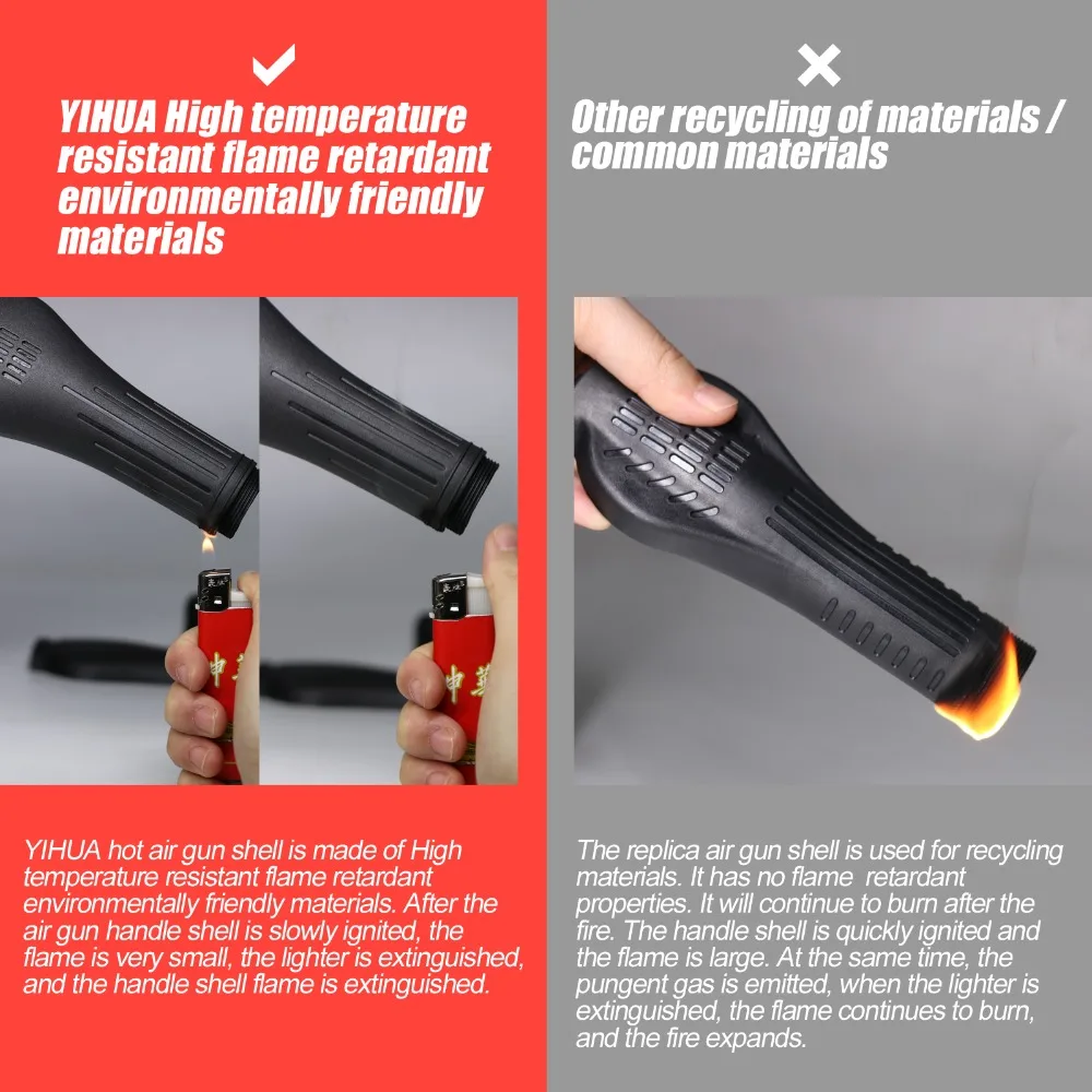 YIHUA 8858 110 V 220 переносные машины для BGA Estação de retrabalho De Solda цифровой полка для Sopro de Ar Quente Arma Estação de Solda де