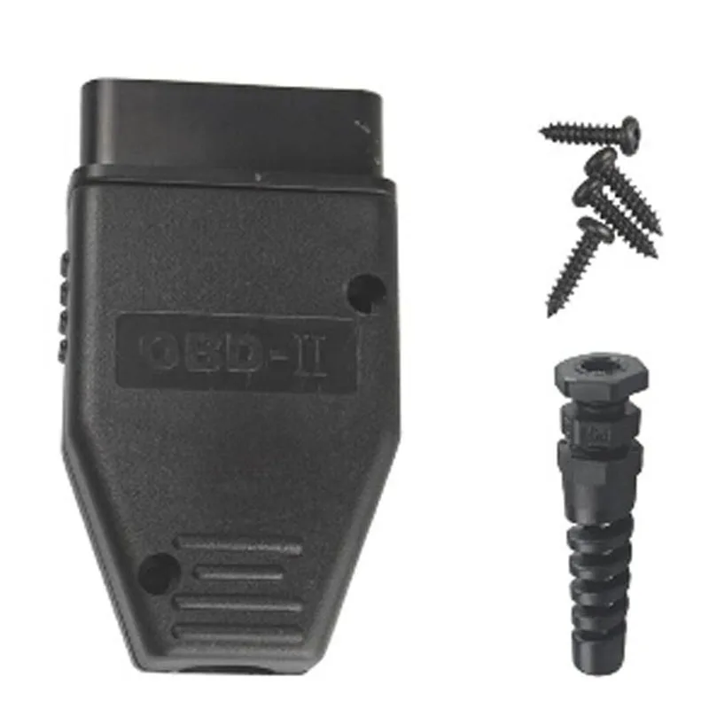 Автомобильные аксессуары открытый разъем OBD2 16-контактный мужской OBD Женский