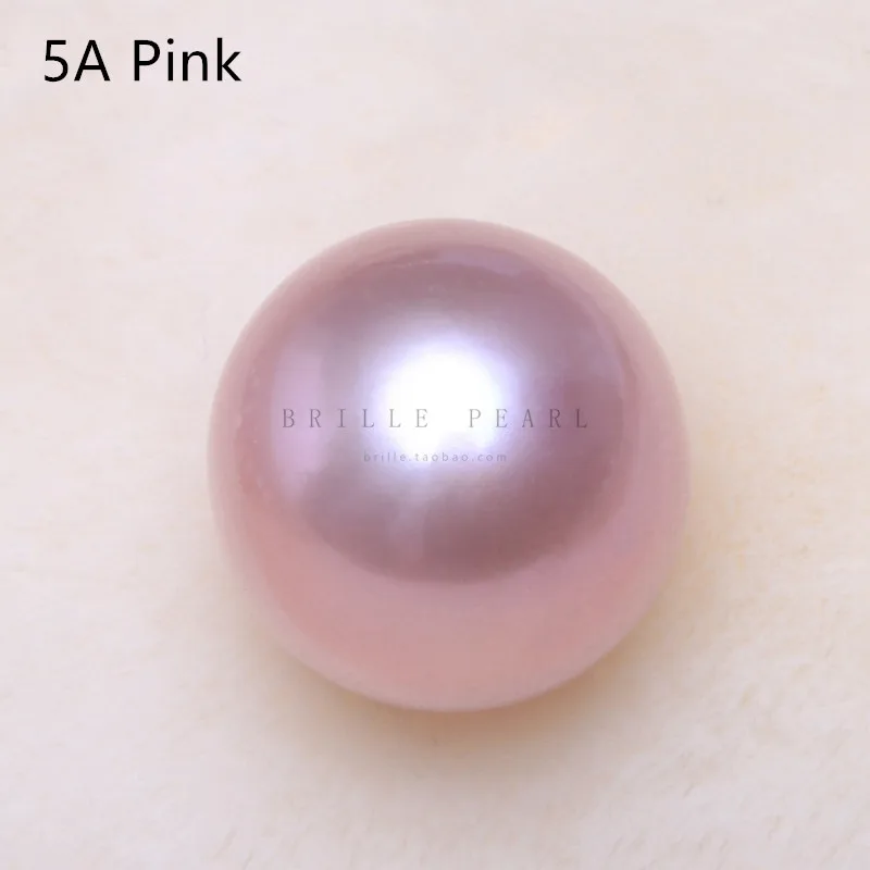 Круглые бусины Hudge из натурального пресноводного жемчуг Эдисон 5A фиолетовый