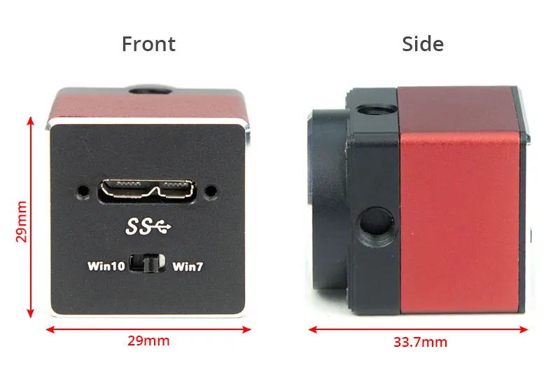 USB3.0 5MP промышленный CMOS микроскоп камера электронный цифровой окуляр