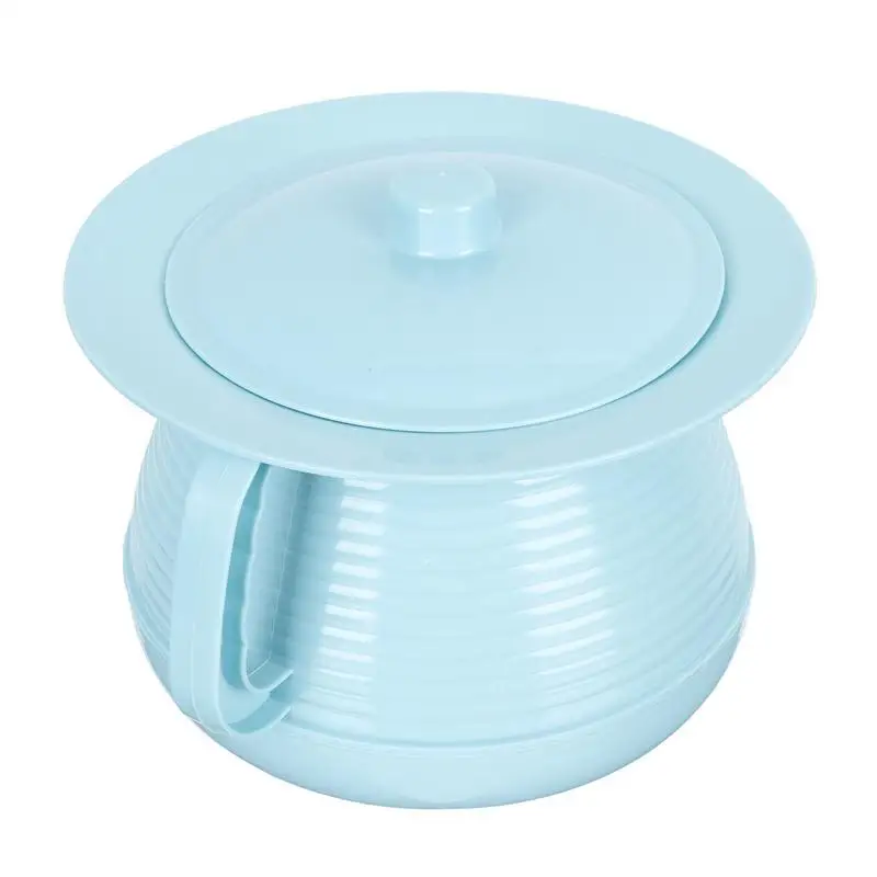 1pc Old People Spittoon Adult Chamber Pot with Cover Portable | Мать и ребенок