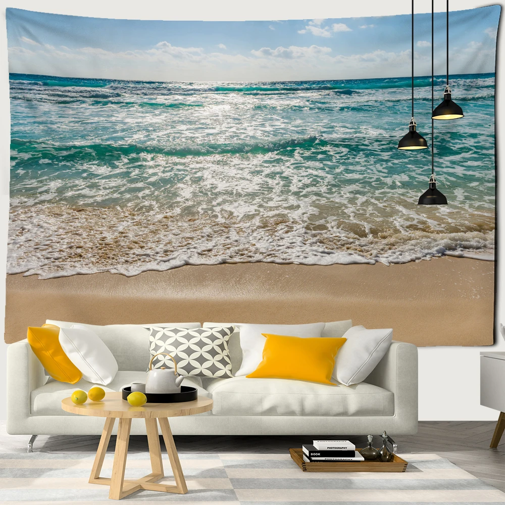 Красивый натуральный лес гобелен на стену Богемный Хиппи Волшебная Мандала для