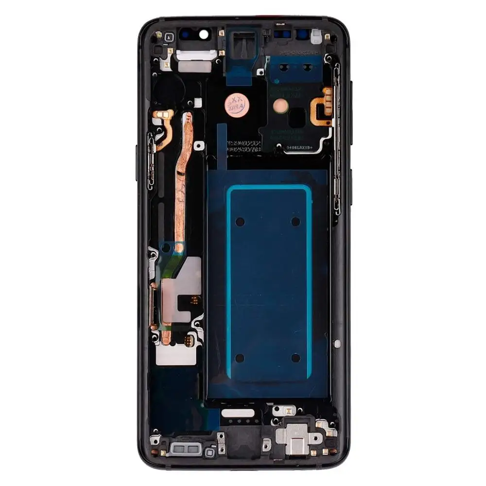 

100% Super Amoled With Burn Shadow Display with Frame For SAMSUNG Galaxy S9 G960 G960F LCD with Touch Screen Digitizer Assembly
