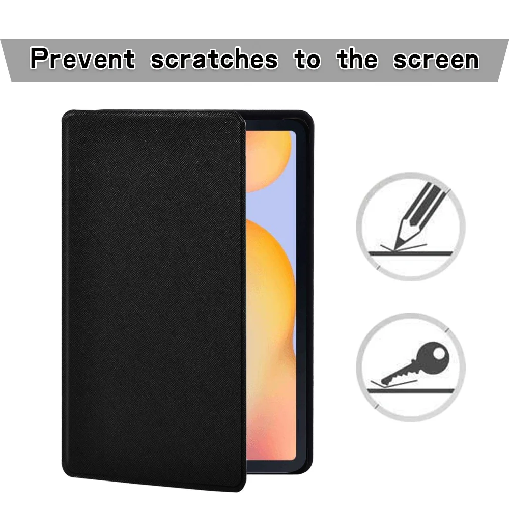 

Tablet Case For Samsung Galaxy Tab S6 Lite 10.4 Inch 2020 P615 SM-P610 SM-P615 Cute Cartoon Series Leather + Stylus
