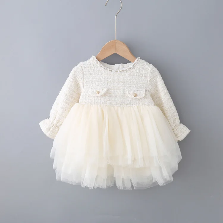 Brand New 2019 Baby Infant Girl Fashion Princess Dress Girls Kids Elegant Long Sleeve TUTU Dresses Birthday Party Clothes Winter | Детская