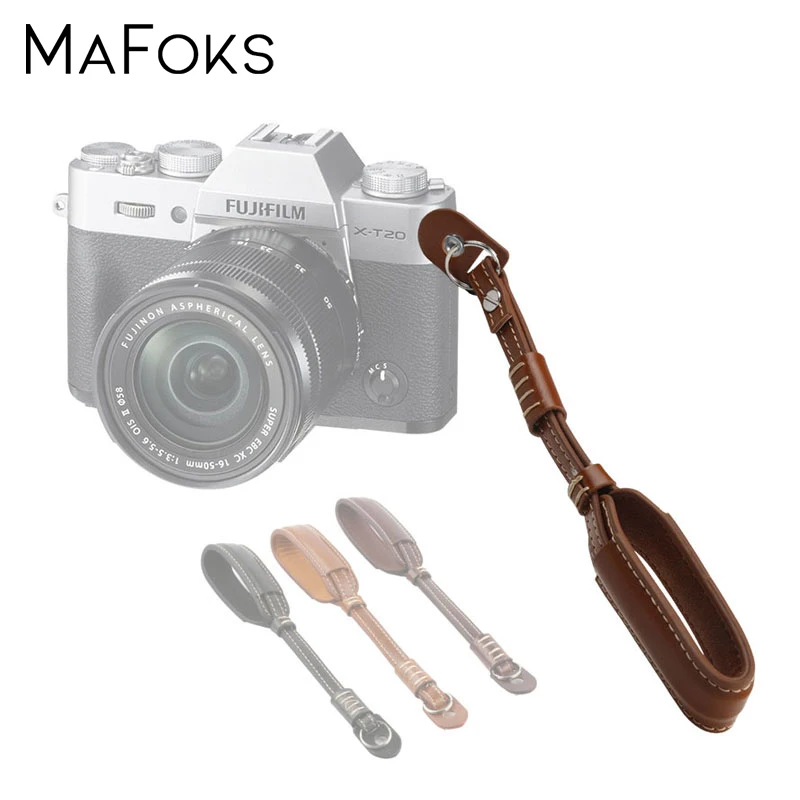 Винтажный ремешок для камеры из искусственной кожи для Finepix Fuji Fujifilm X10 X20 X100 X100S для sony Nikon Leica Panasonic
