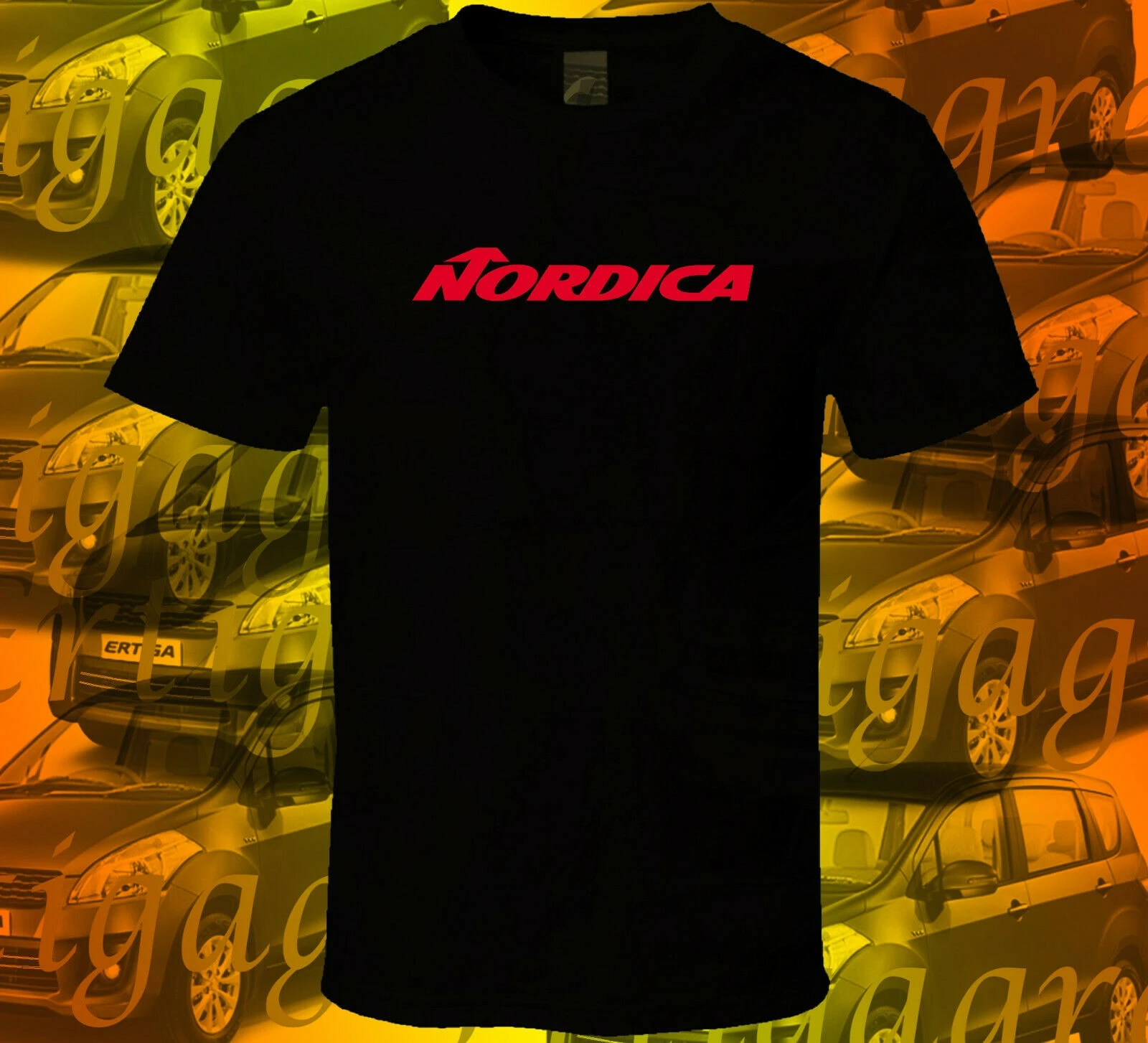 Футболка Nordica с коротким рукавом Логотип S M L XL|Мужские футболки| |