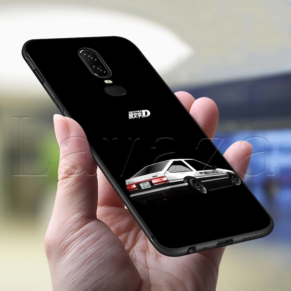 Силиконовый мягкий чехол Lavaza initial d AE86 для OnePlus 7T Pro 6T 6 5T 5 | Мобильные телефоны и