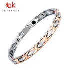 Oktrendy Магнитный титановый браслет розовое золото женские браслеты здоровье браслет с квантовой энергией
