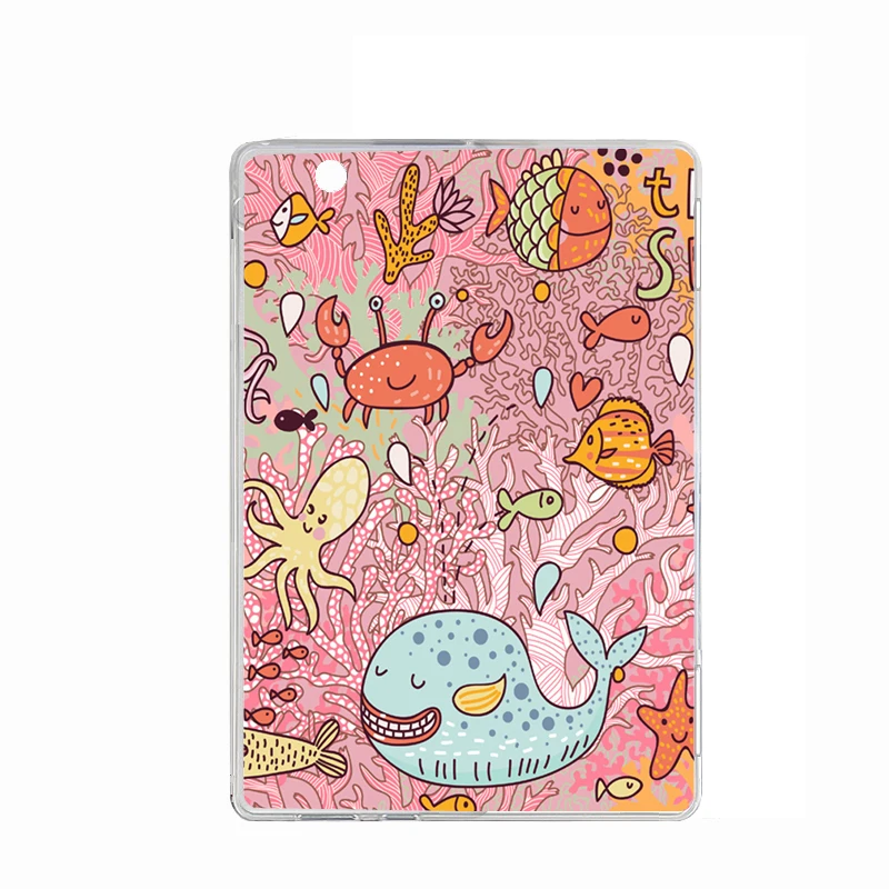 Мягкий чехол из ТПУ для huawei MediaPad T5 10 10,1 ''AGS2-W09/AGS2-W19 AGS2-L03/AGS2-L09 силиконовый чехол для планшета с принтом