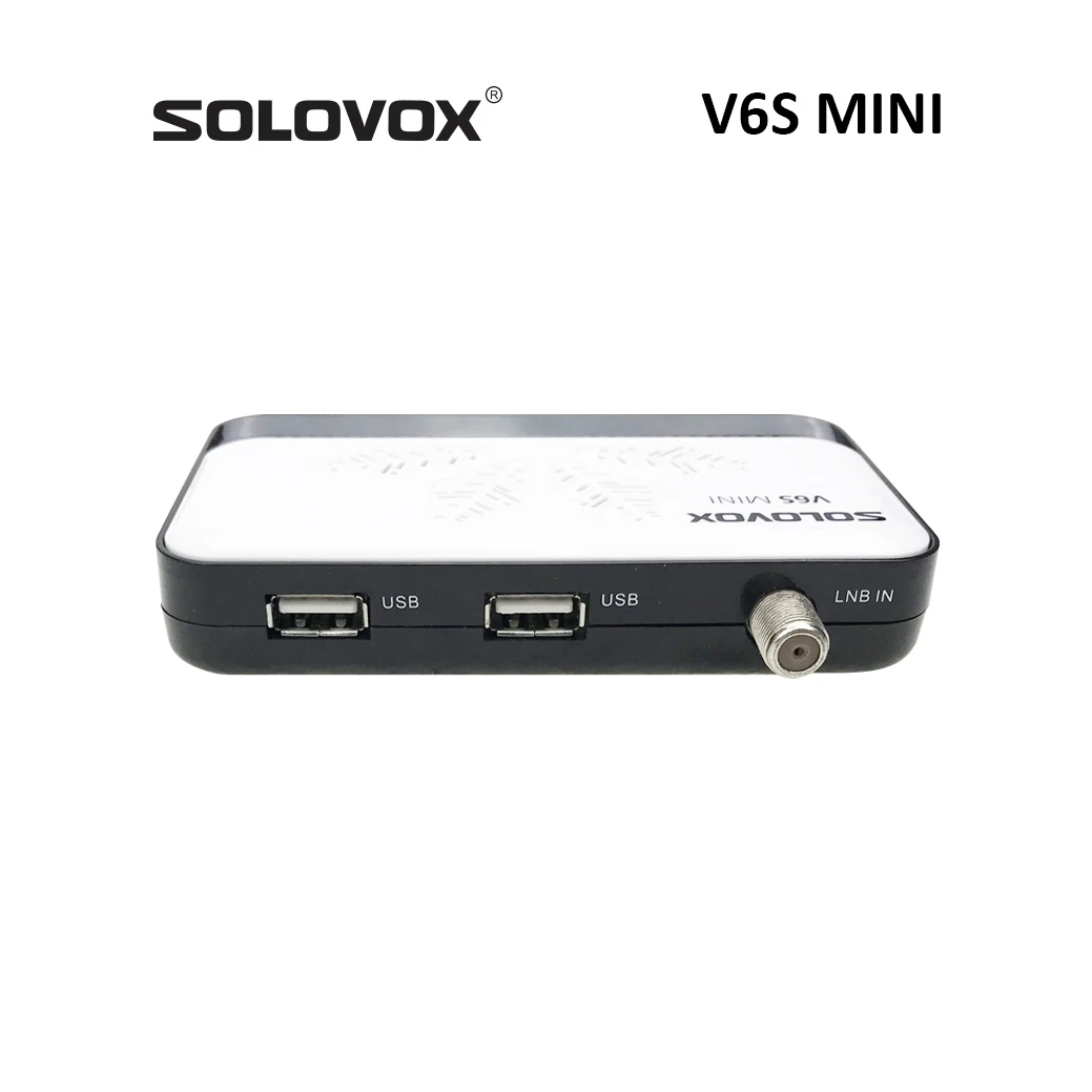 Спутниковый ТВ-ресивер SOLOVOX V6S MINI 30 шт. оптовая продажа HD DVB S2 поддержка Xtream Stalkermac M3U