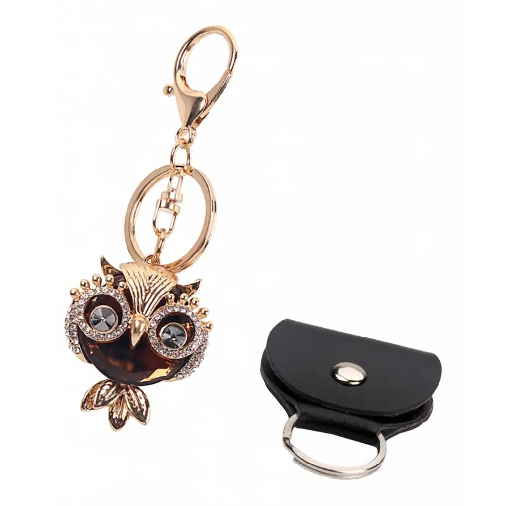 

Keychain Pendant Charm Owl Shape With Picks Bag Decoration Tassel Fashion For Women