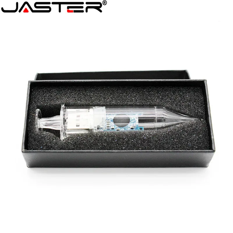 JASTER докторский шприц с коробкой флэш накопитель 4 ГБ 8 16 32 64 128 USB 2 0 U диск карта