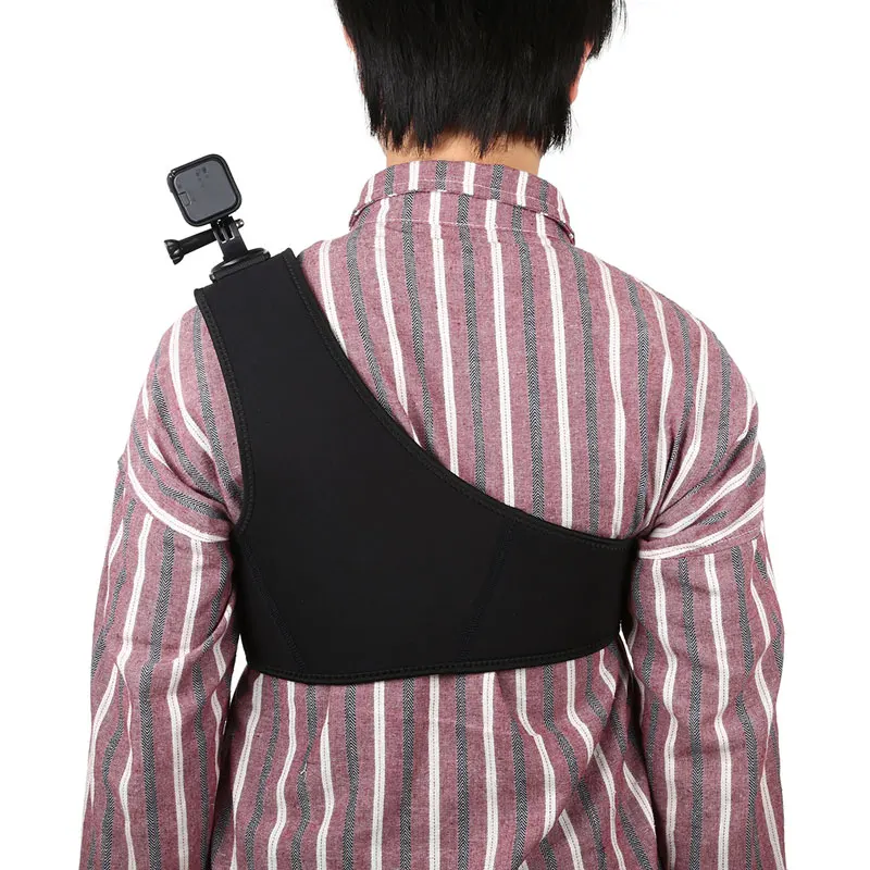 Камера с одним плечевым ремнем и регулируемым планшетом для GoPro Hero 8/7/6/5 OSMO Action Xiaoyi